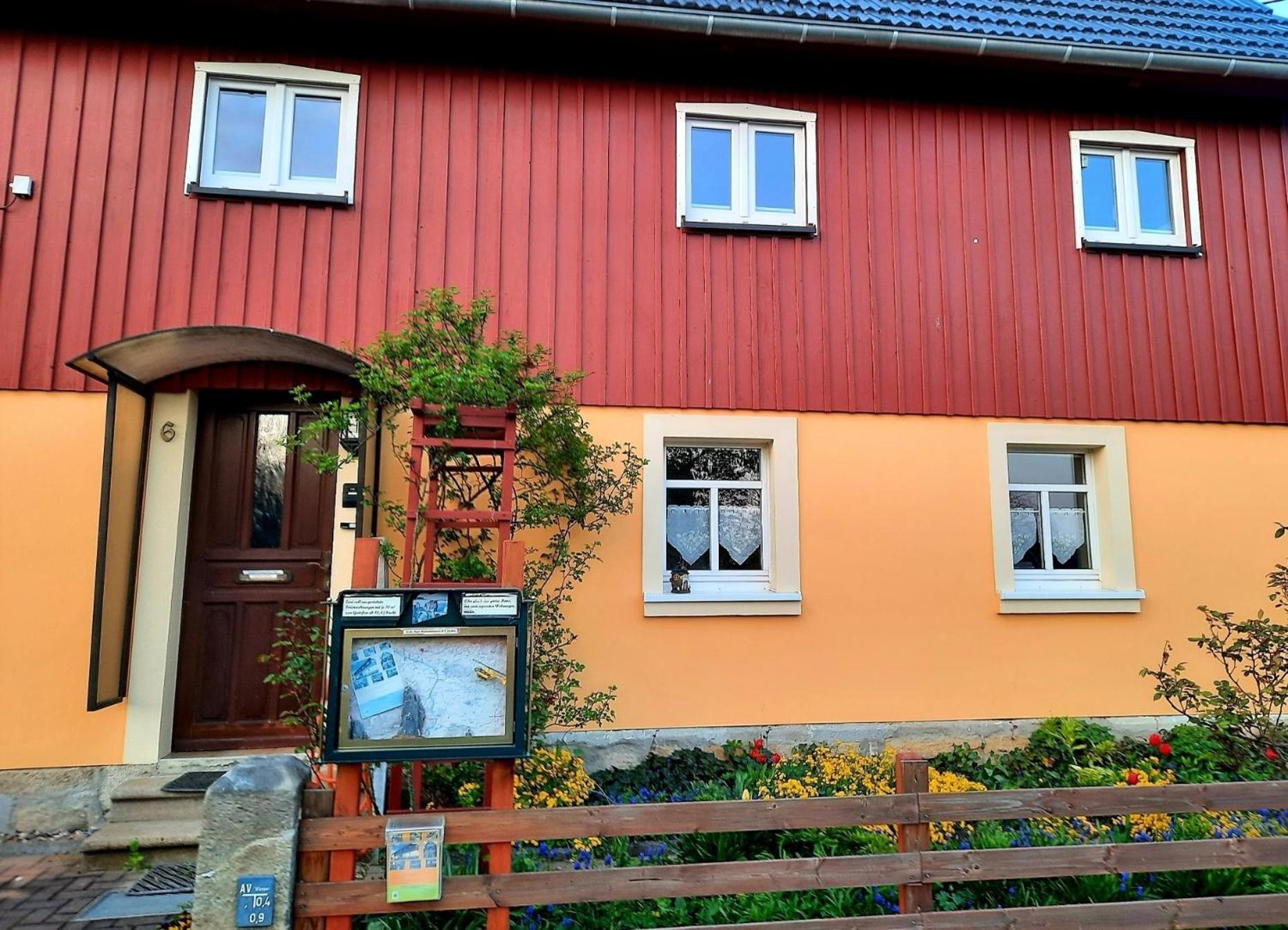 Fewo Dorn Eg Haus Sandsteinliebe Sebnitz Exteriér fotografie